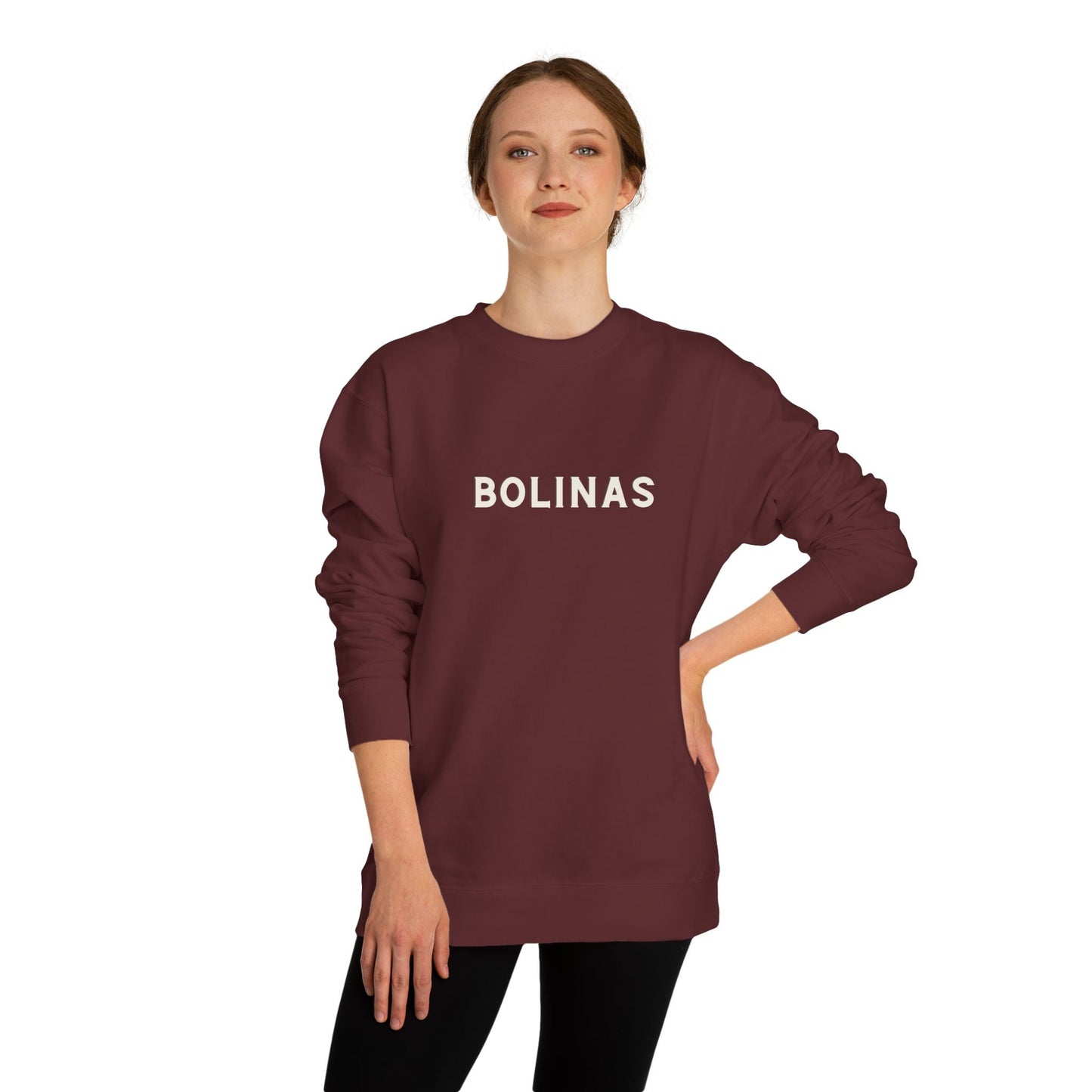 BOLINAS California Cozy Crew Neck Sweatshirt