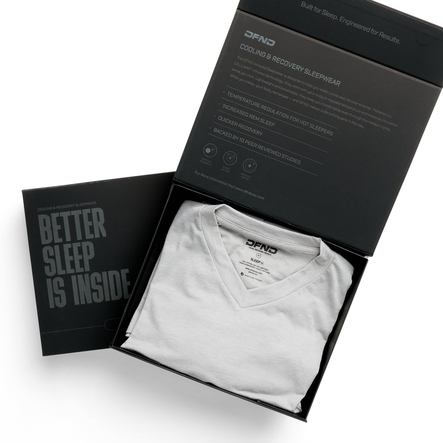 DFND Cooling Recovery Sleepwear LS Shirt