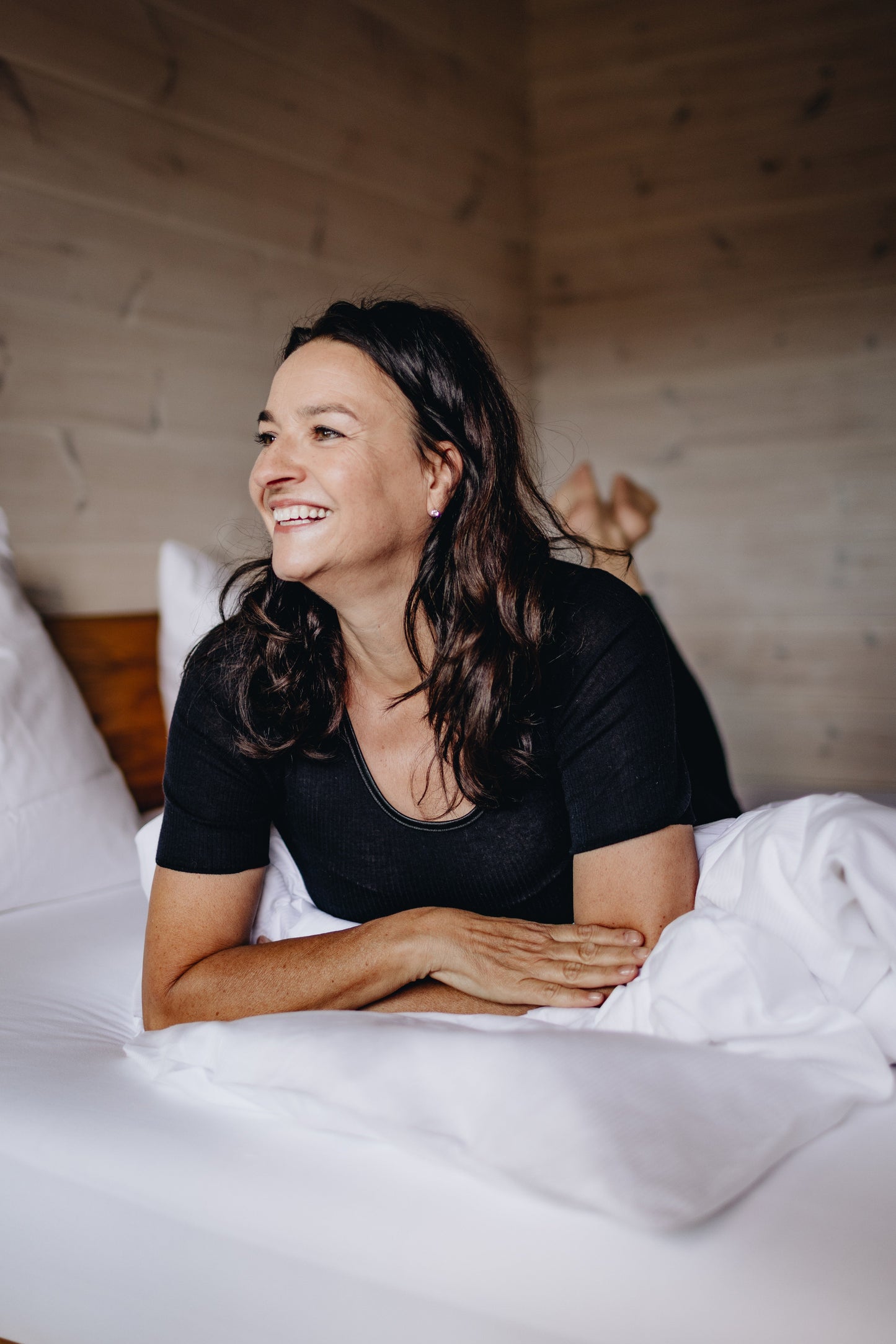Cashmere and Silk | Short sleeve base layer shirt (Women's)