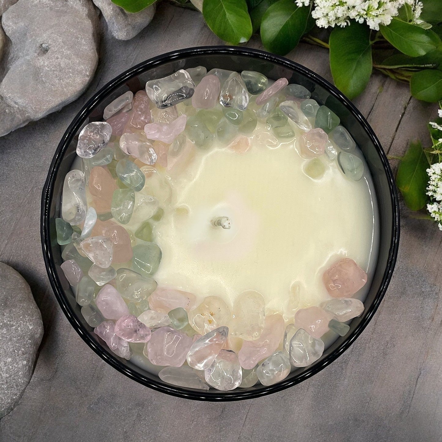 Cancer Zodiac Crystal Candle, 10oz