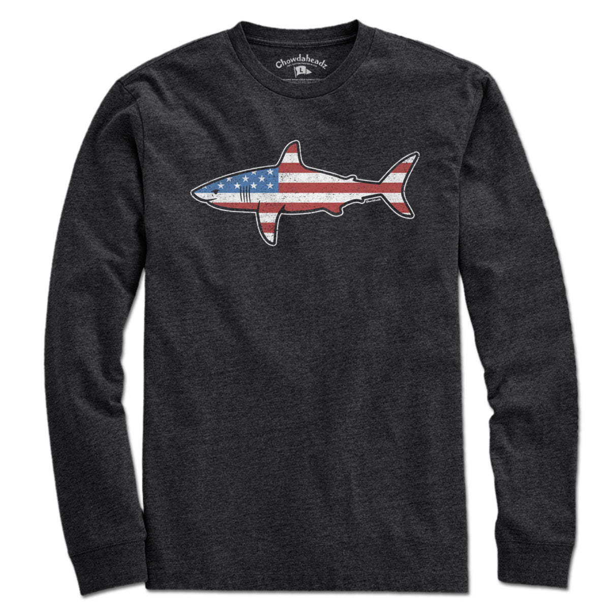 Stars and Stripes USA Shark T-Shirt