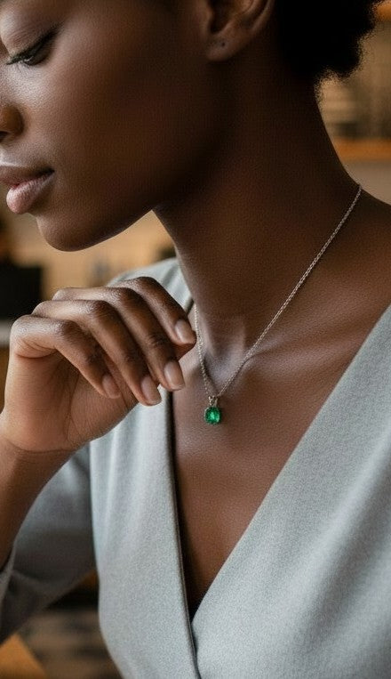 Circle of Life Pendant<br>Portuguese Cut • 8mm