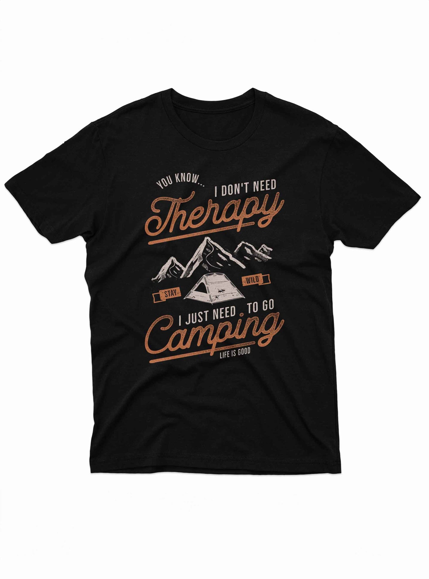 Camping Therapy Tee