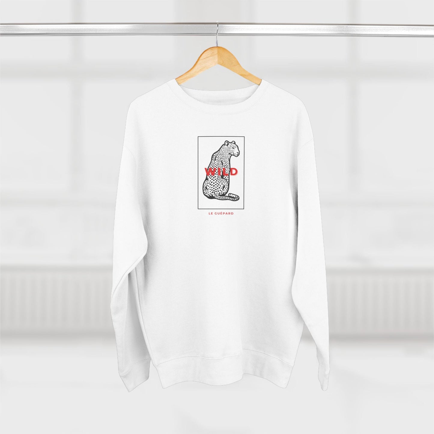 Chic Sweatshirt -  Wild  'le guépard'