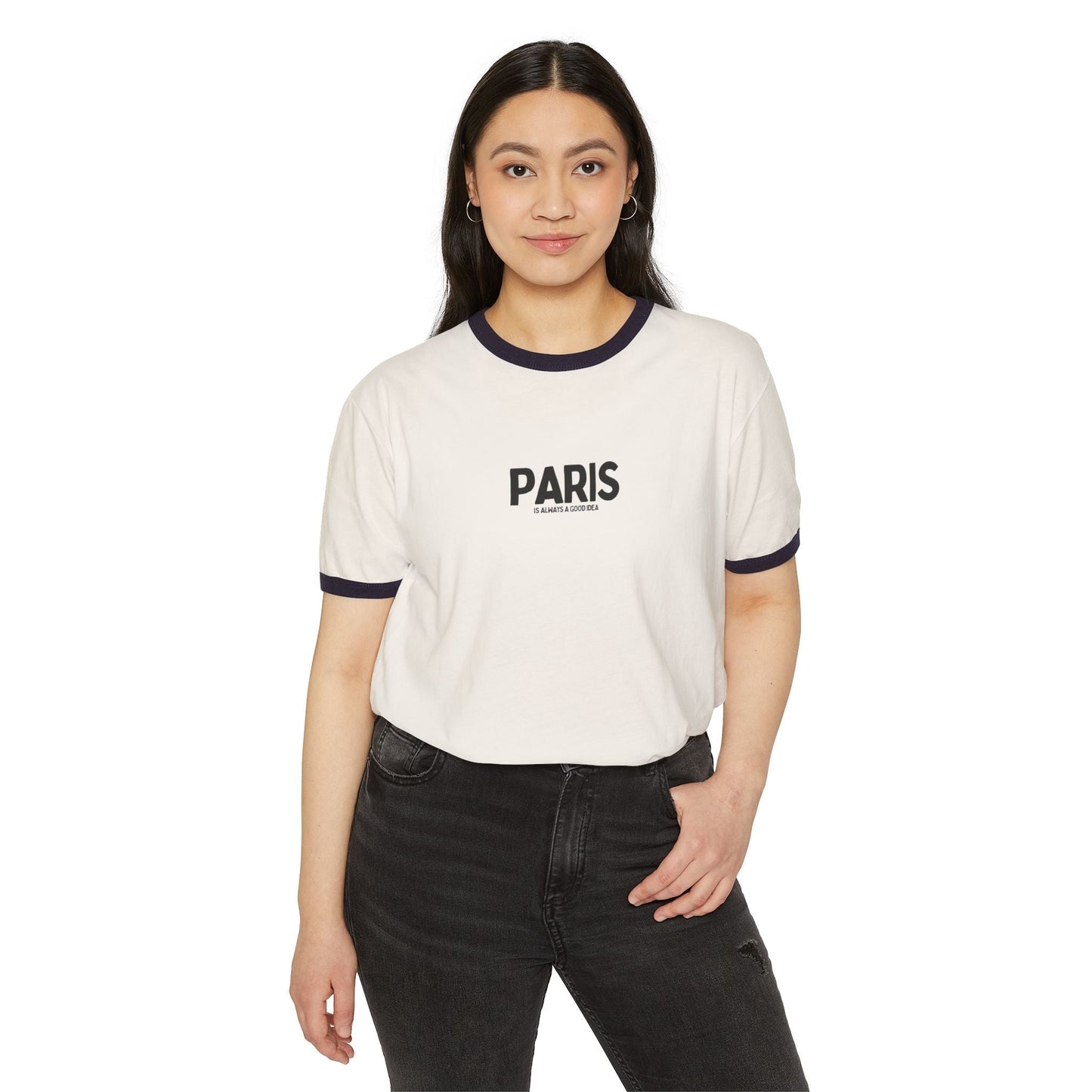 PARIS is Always a Good Idea, Ringer T-Shirt