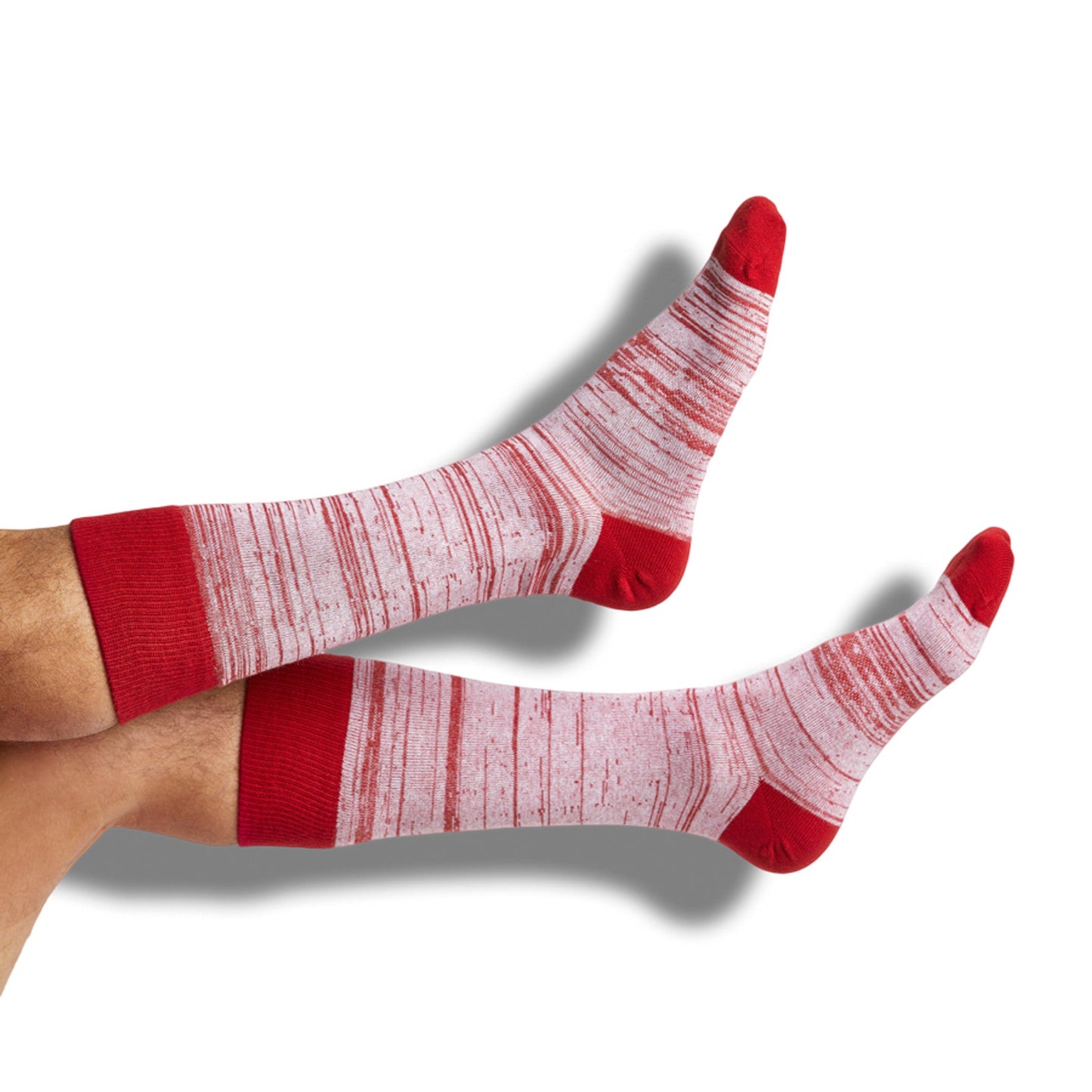 Crimson Marl Dress Socks