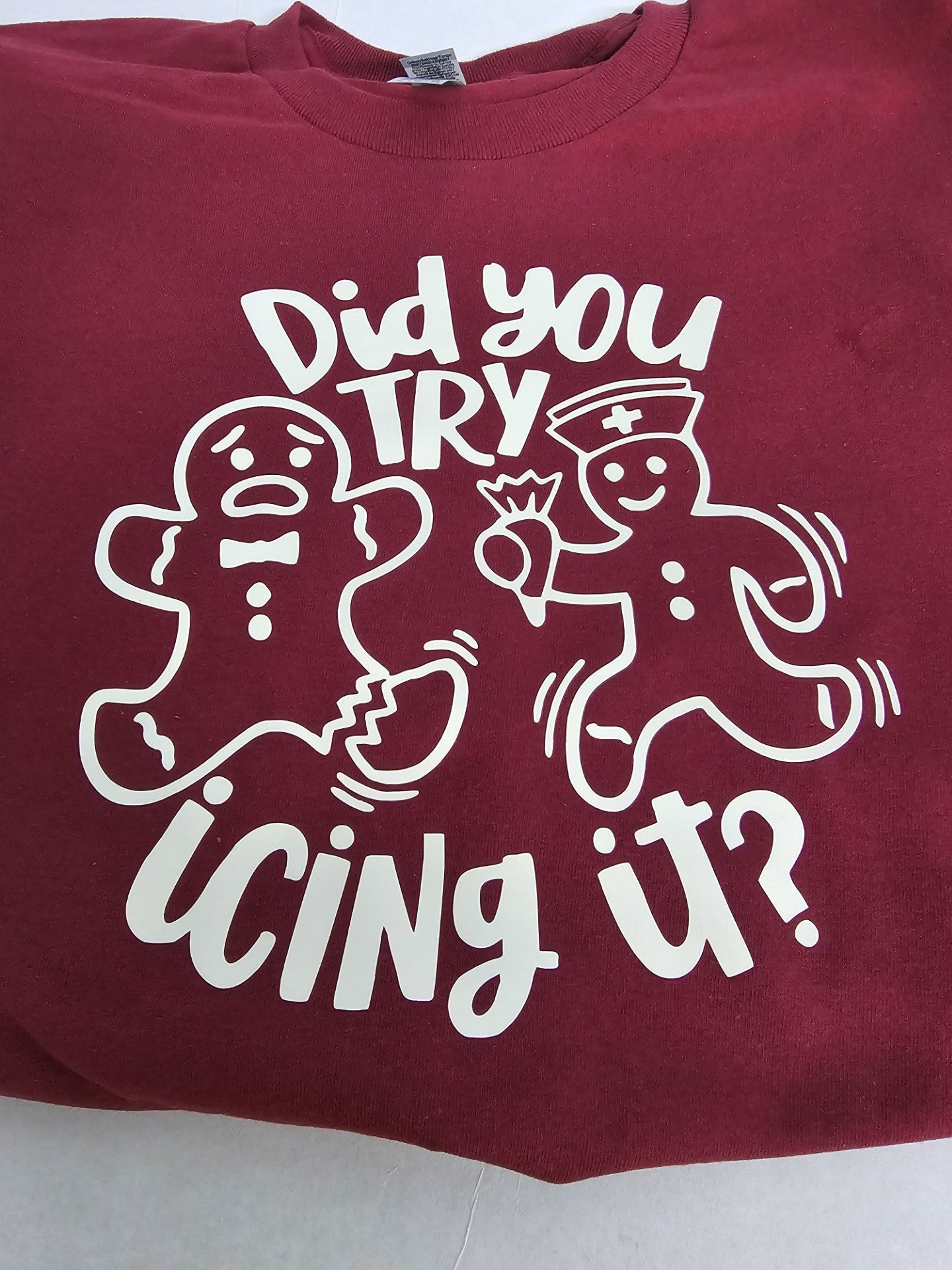 Did You Try Icing It? T-Shirt - Funny Sports Injury Shirt