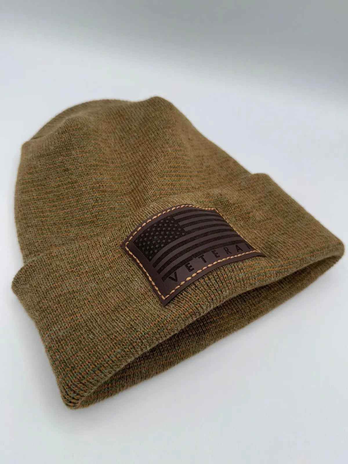 H Stitch Cuffed Beanie, Veterans Collection