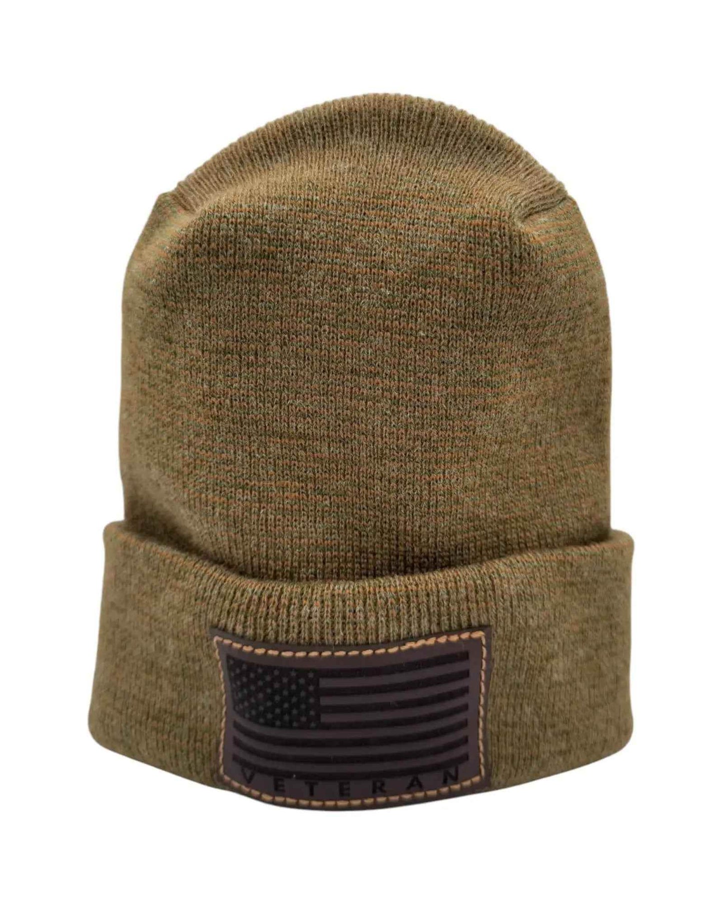 H Stitch Cuffed Beanie, Veterans Collection