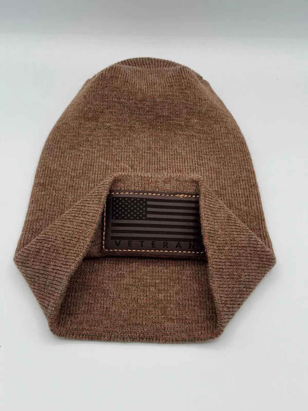 H Stitch Cuffed Beanie, Veterans Collection