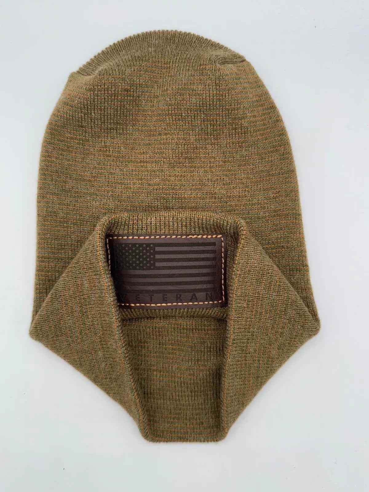 H Stitch Cuffed Beanie, Veterans Collection