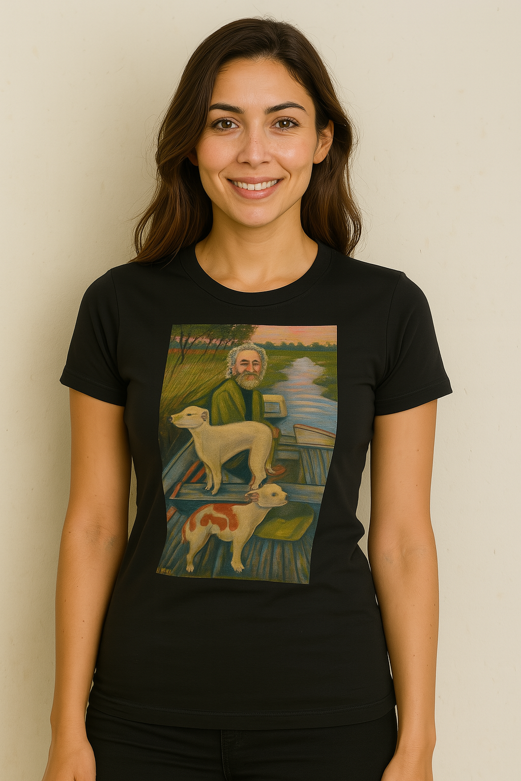 Dogs on a Boat Tee