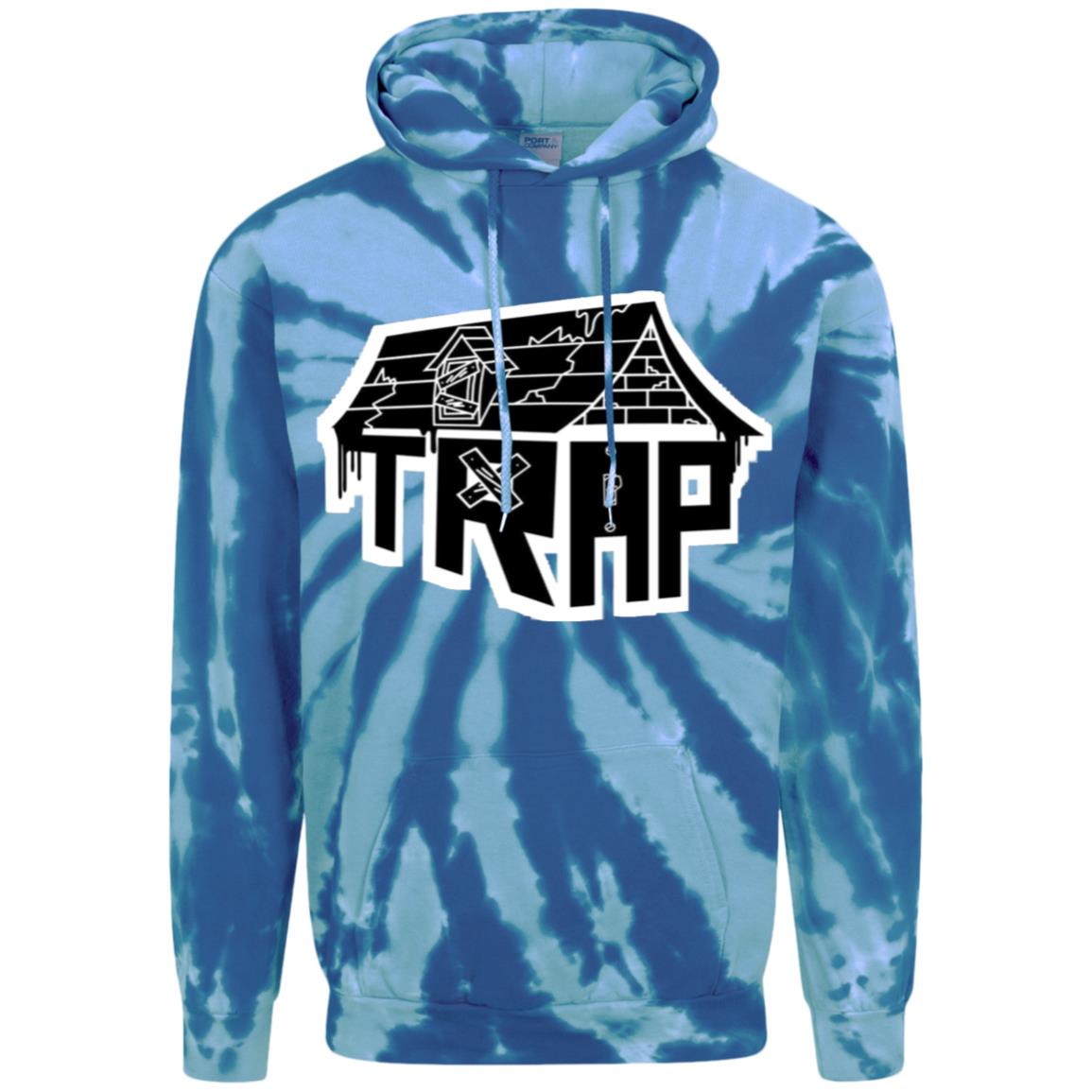 Trap House Tie-Dye Pullover Hoodie