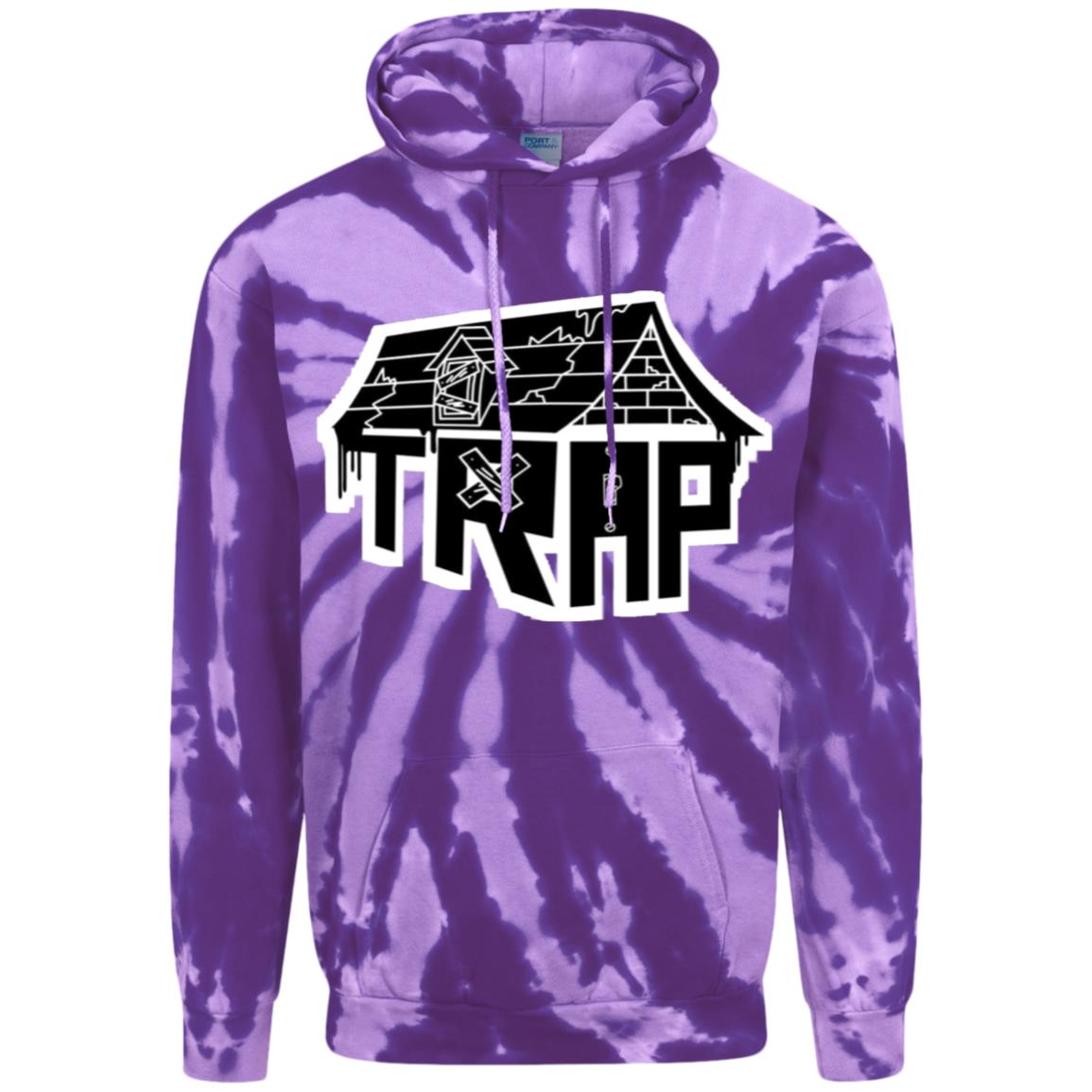 Trap House Tie-Dye Pullover Hoodie