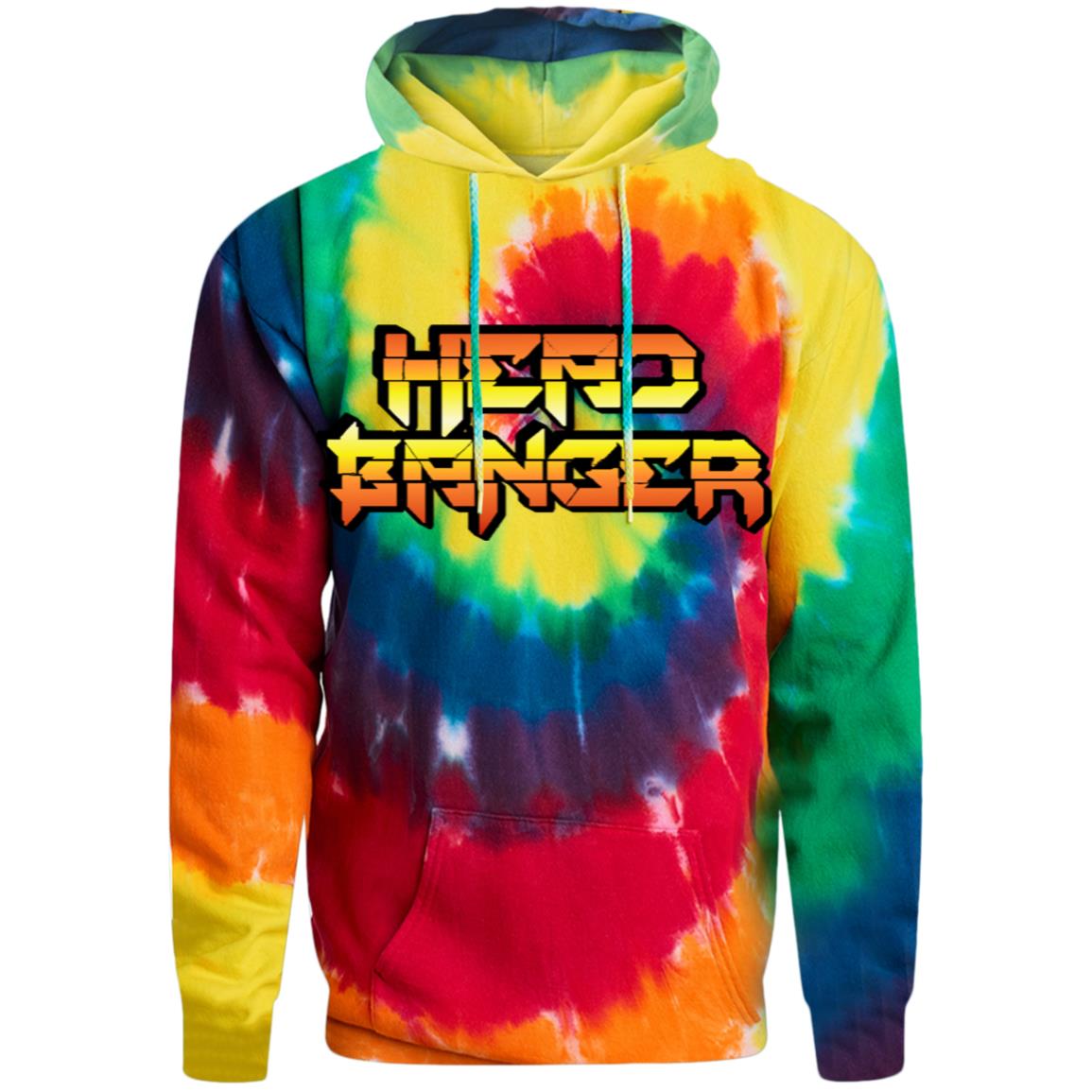 Headbanger Tie-Dye Pullover Hoodie