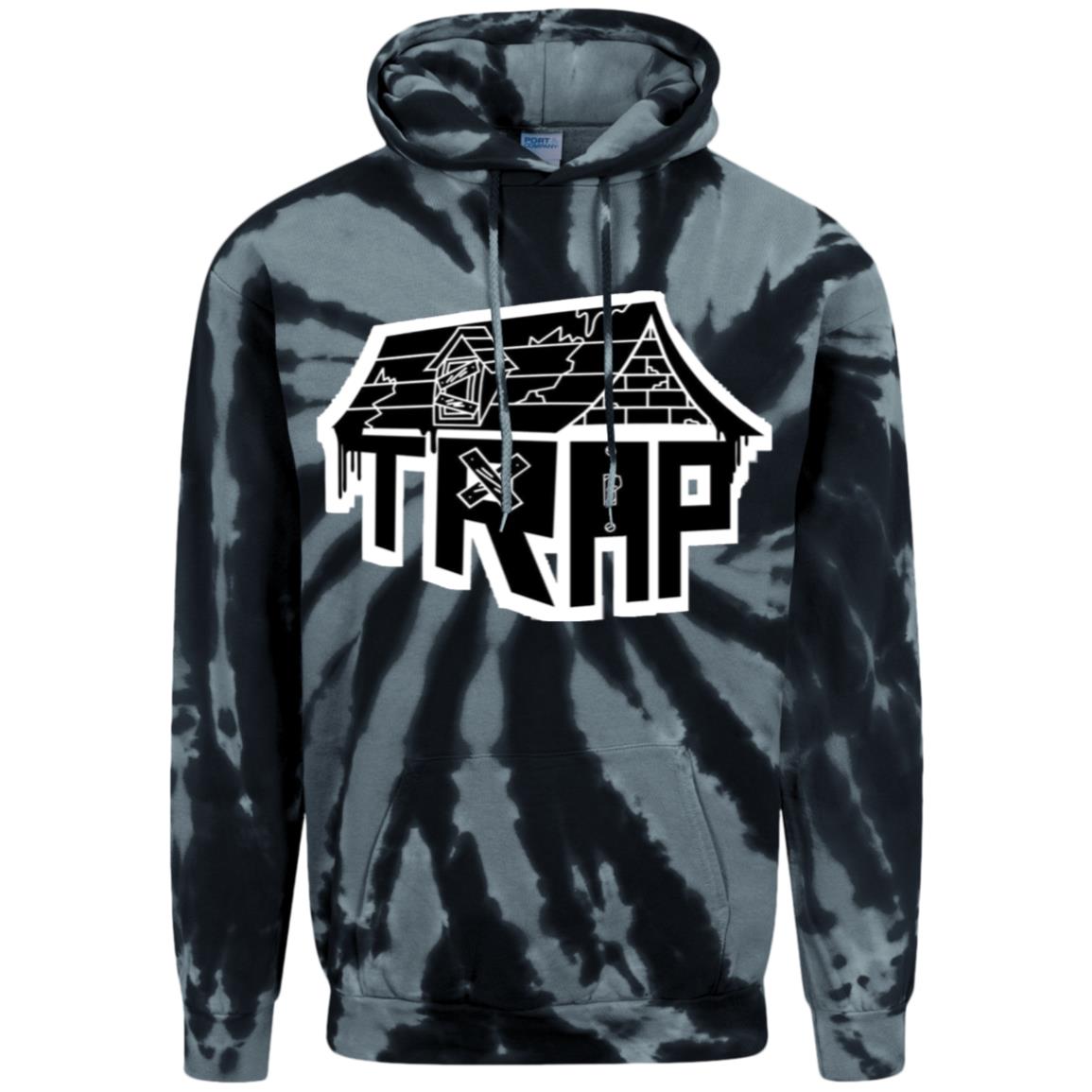 Trap House Tie-Dye Pullover Hoodie