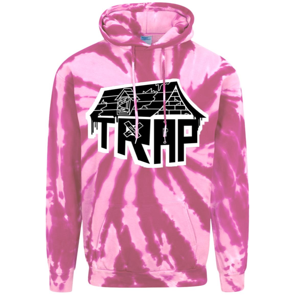Trap House Tie-Dye Pullover Hoodie