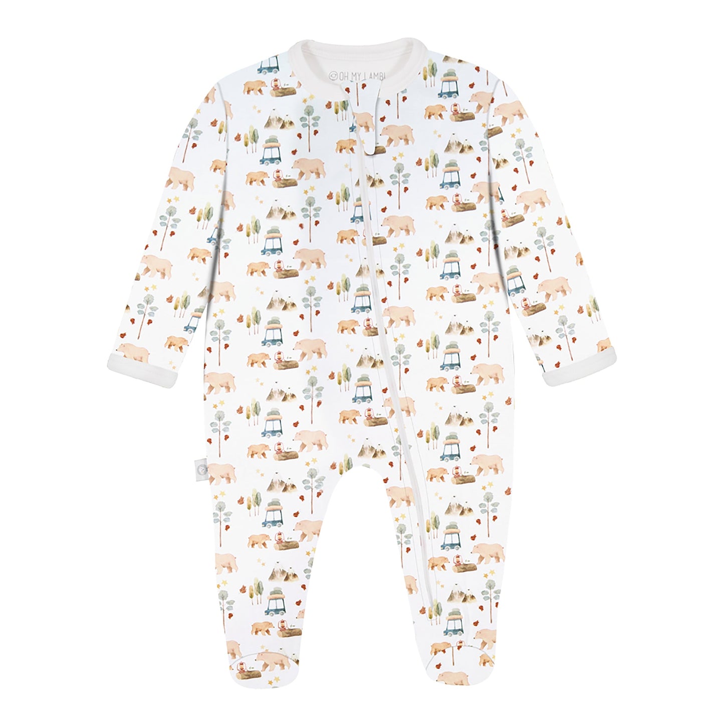 Forest Adventure Pima Baby Pajama