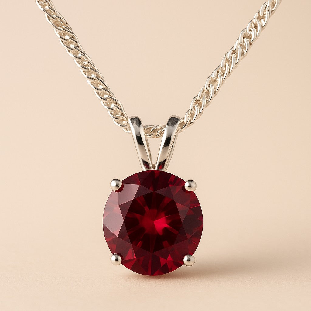 Circle of Life Pendant<br>Portuguese Cut • 8mm