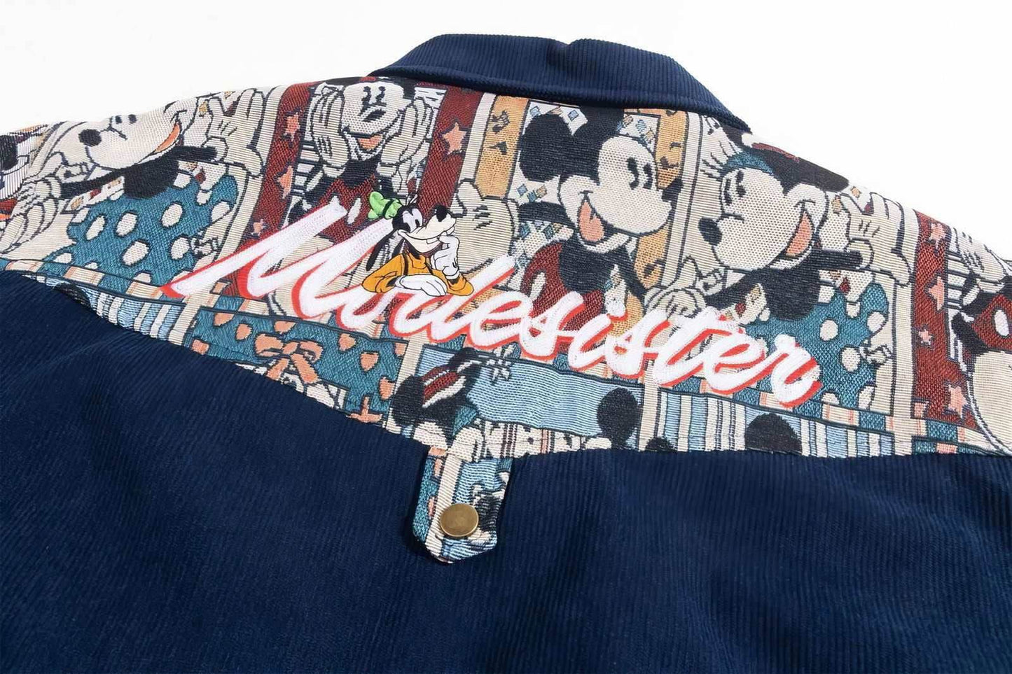 Embroidered Bomber Jacket – Retro Baseball Style