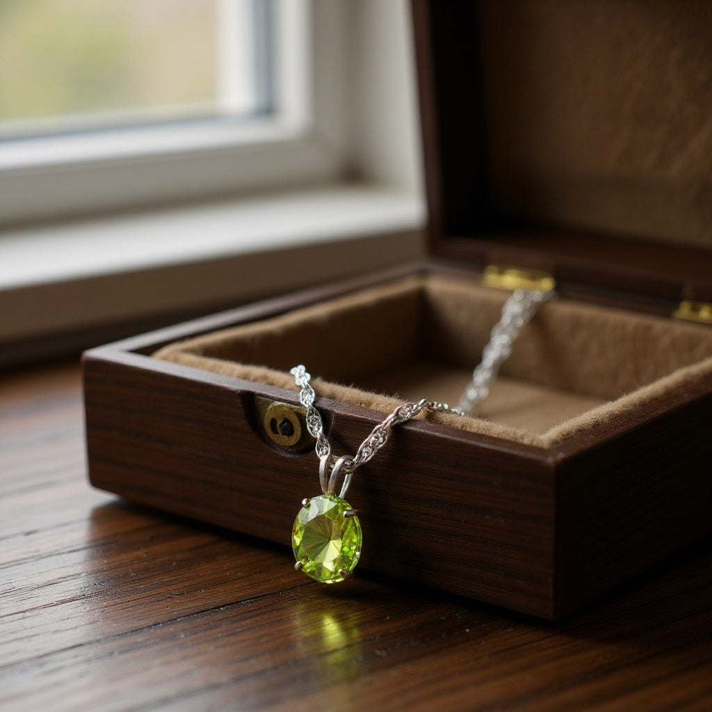 Eternity Pendant<br>Oval • 8x10mm