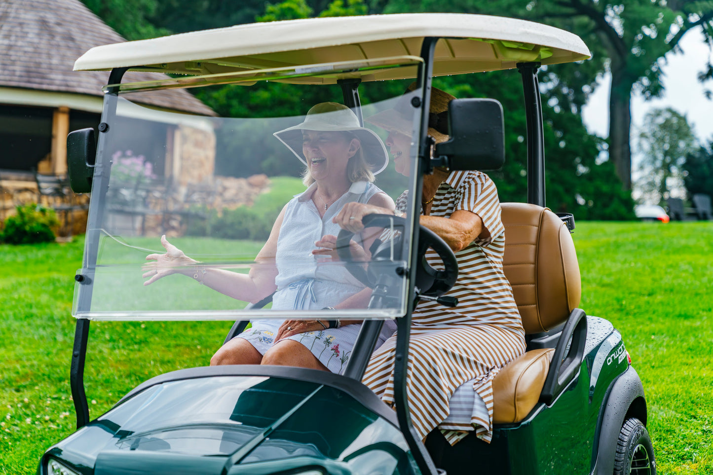 Club Car Onward Windshield — Clear MagMount™
