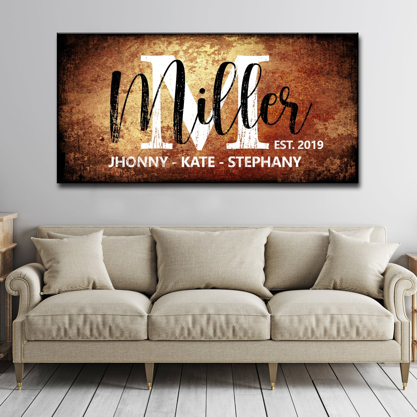Family Last Name Sign