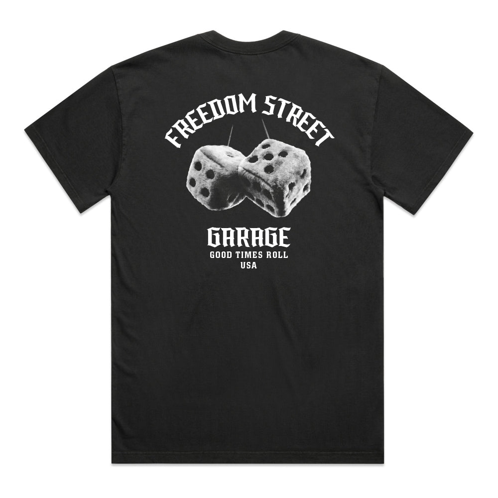 Dice Roll Oversized Faded T-Shirt
