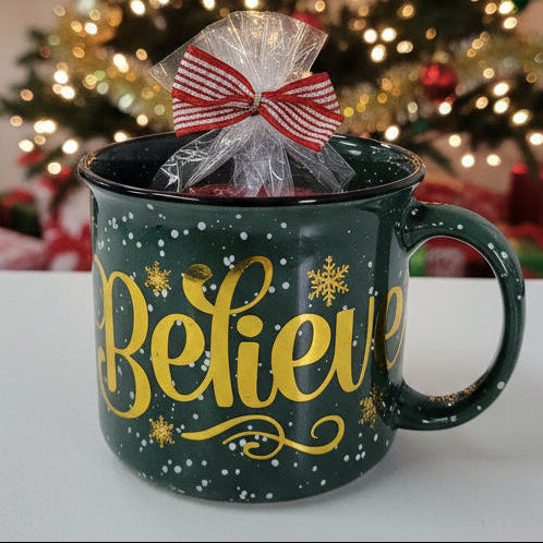 Christmas mug with wax melts