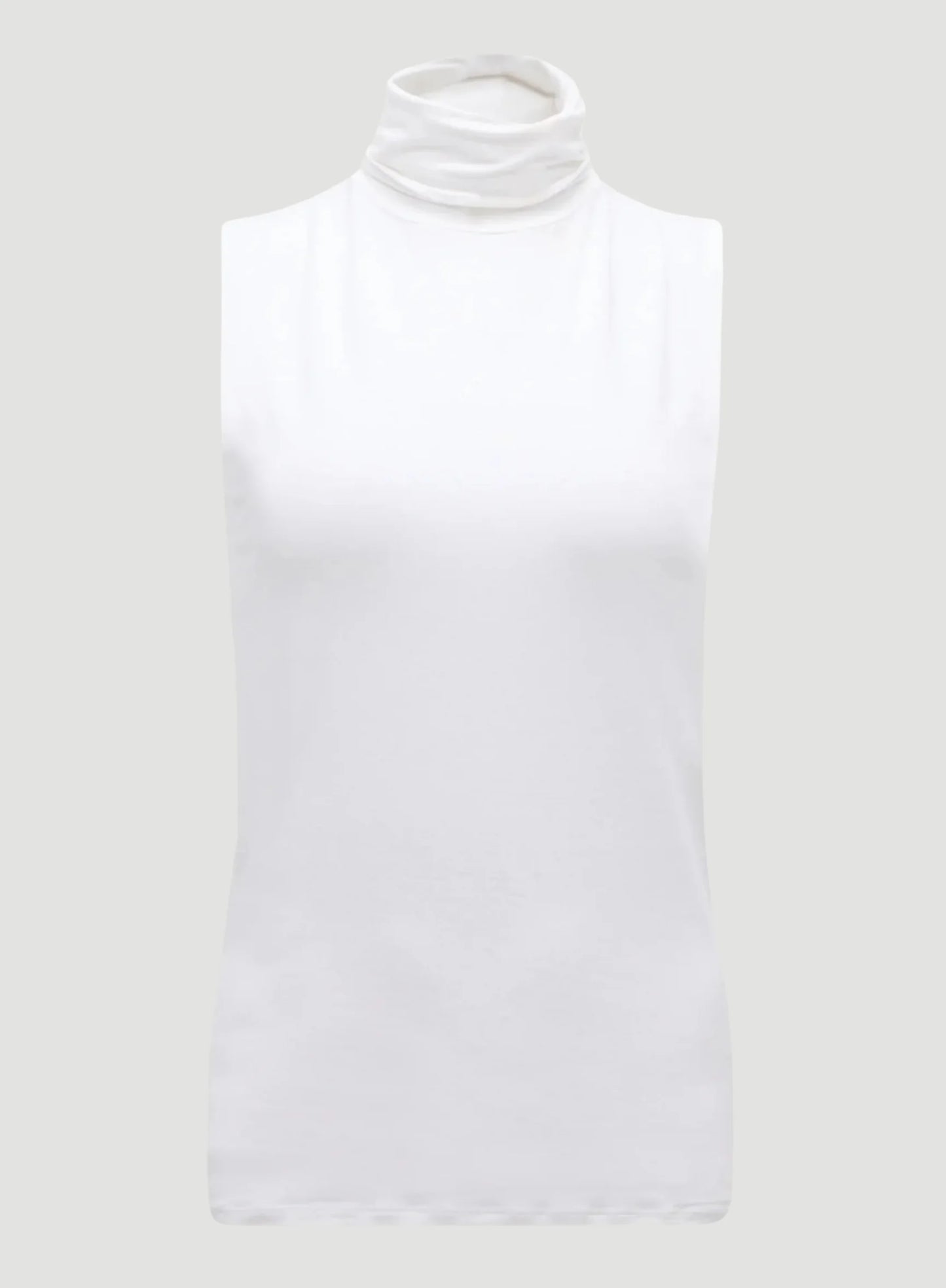 Soft Touch Sleeveless Turtleneck
