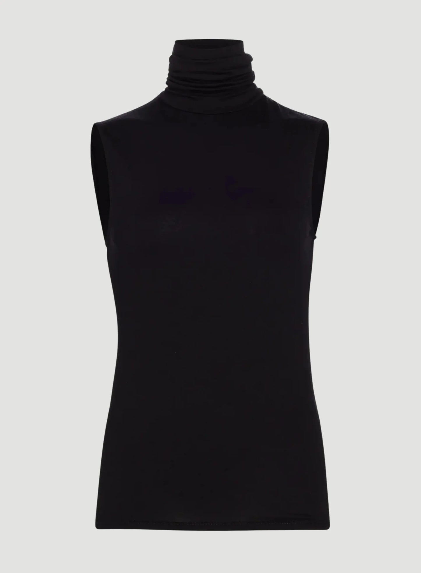 Soft Touch Sleeveless Turtleneck