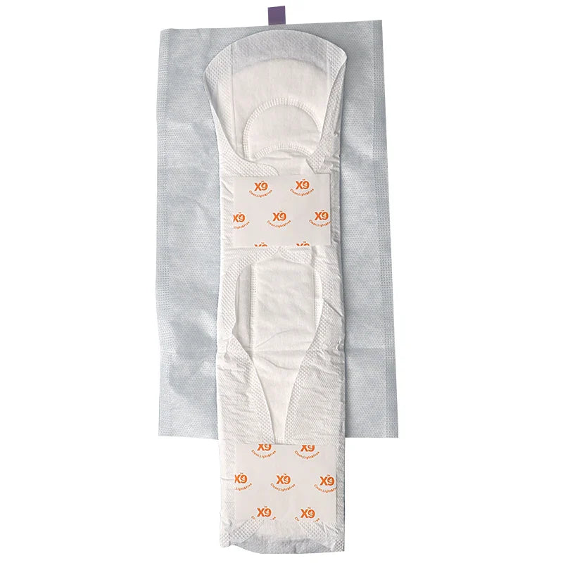 US Warehouse X9 Private Label Sanitary Napkin Female Sanitary Pads High Quality Strong Absorbent Cotton Cover Pads Wholesale