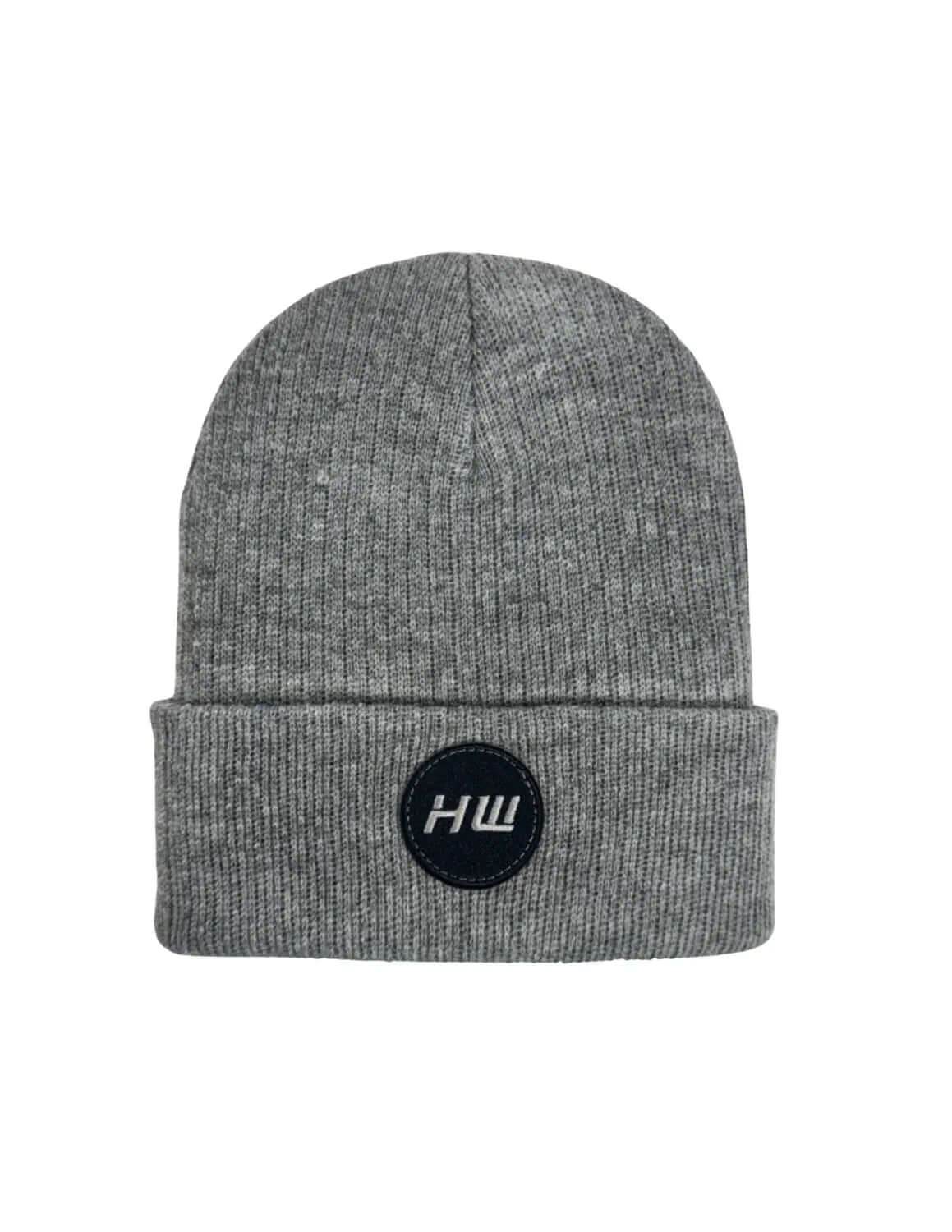 Cuffed Wide Ribbed, Traditional Beanie, Koala Gray