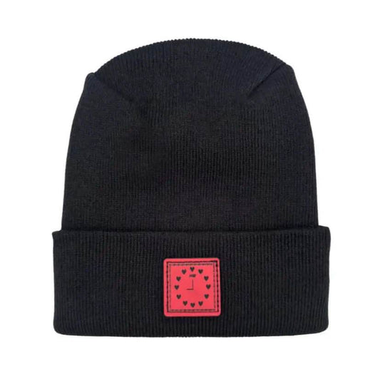 Valentine's Day H Stitch Beanie, Heart Clock