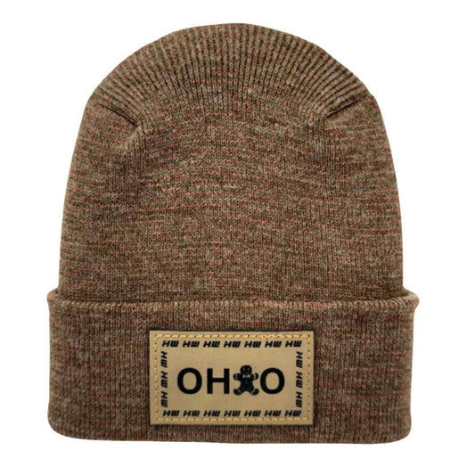 H Stitch Beanie, Ohio Cookie Knit Hat