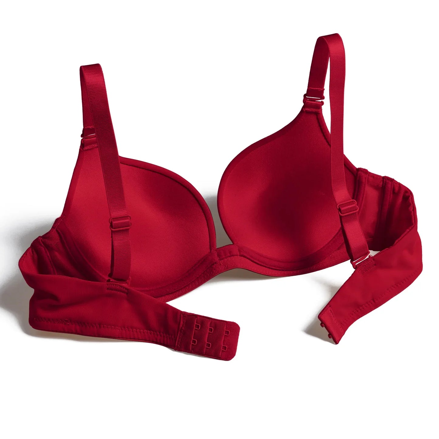 Women Bra Push Up Bras Deep Plunge V Neck Lingerie Clear Straps Multiway