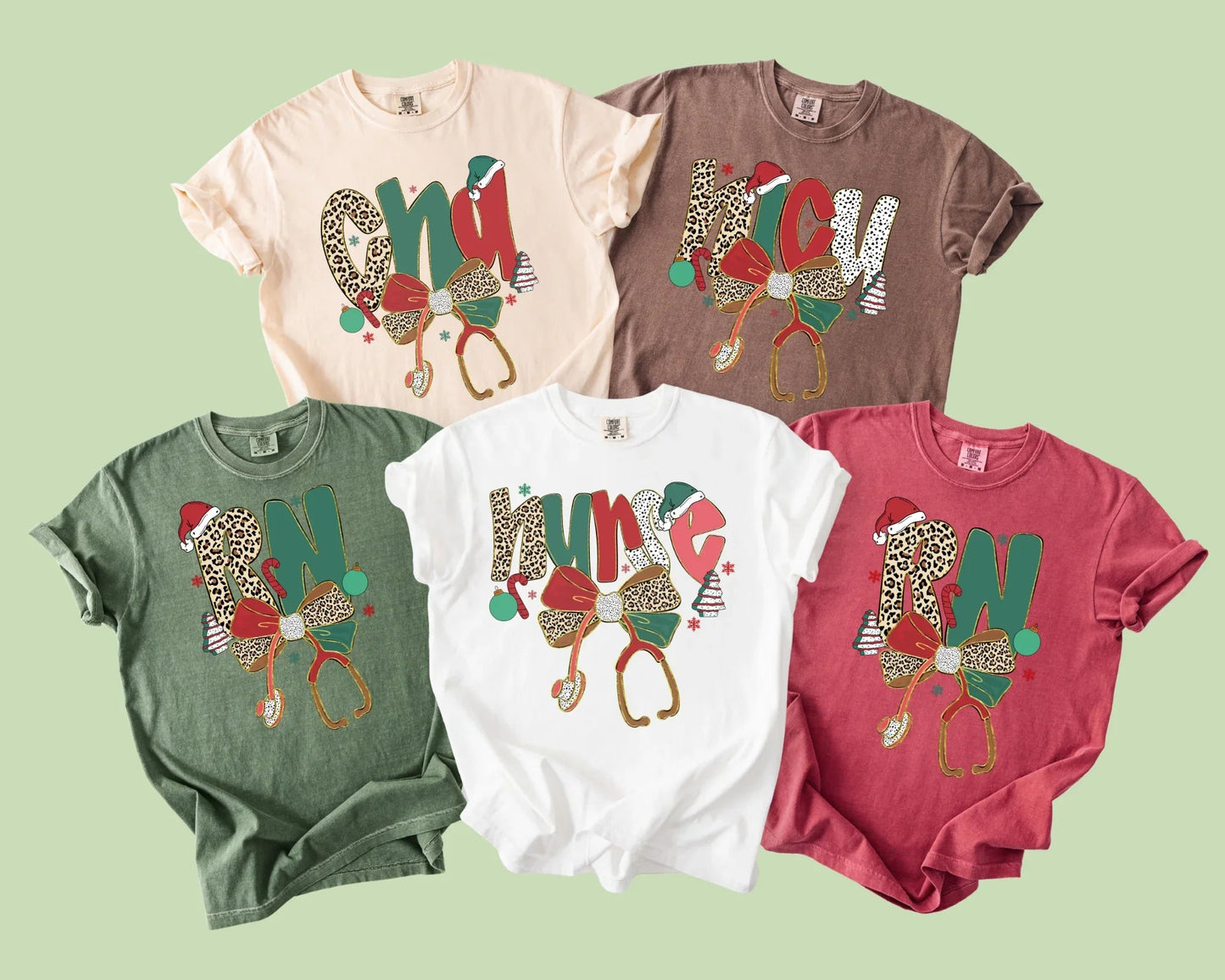 Christmas Nurse Shirt, CNA Christmas Tee, NICU Nurse Holiday Shirt, Cute Medical Christmas Top, Festive Nurse Gift, Scrub Life Xmas