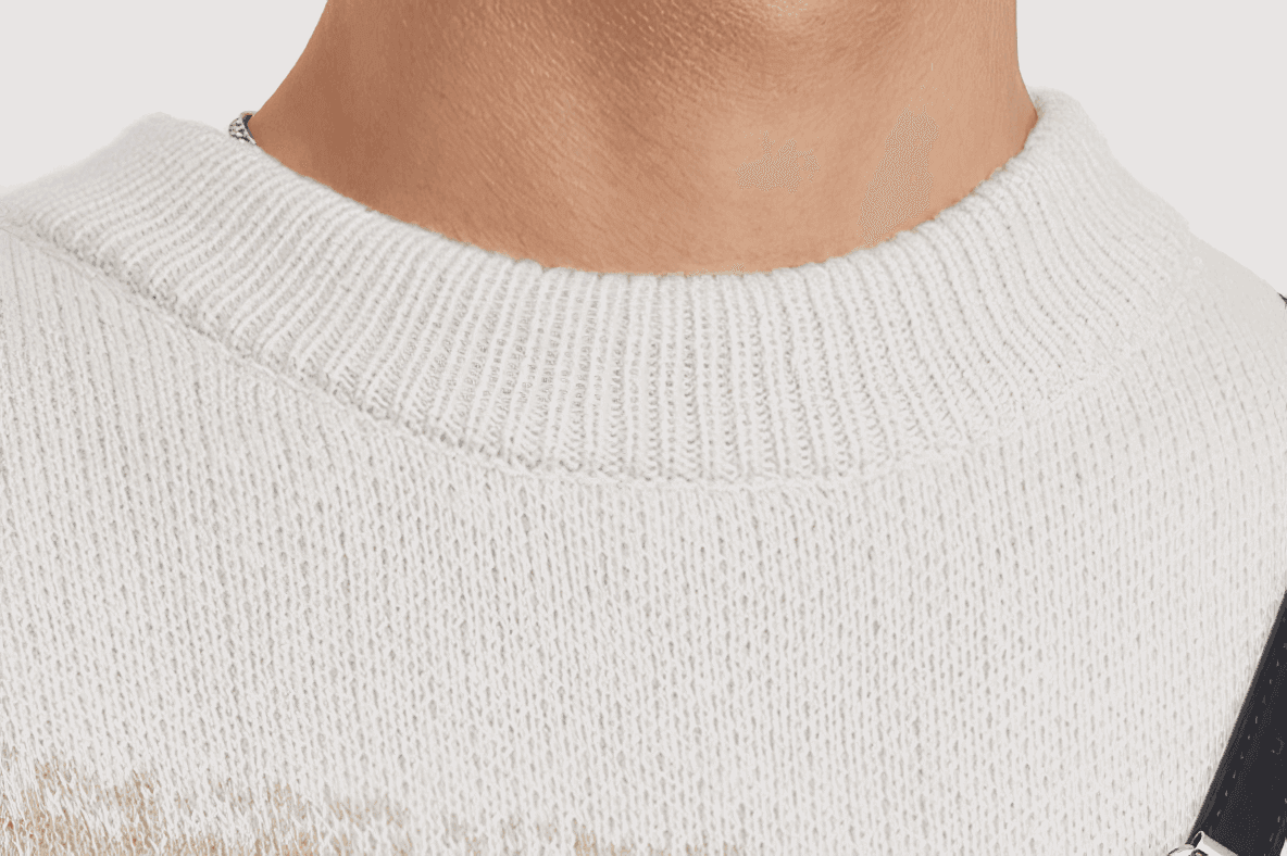 Heavy Knit Colorblock Sweater