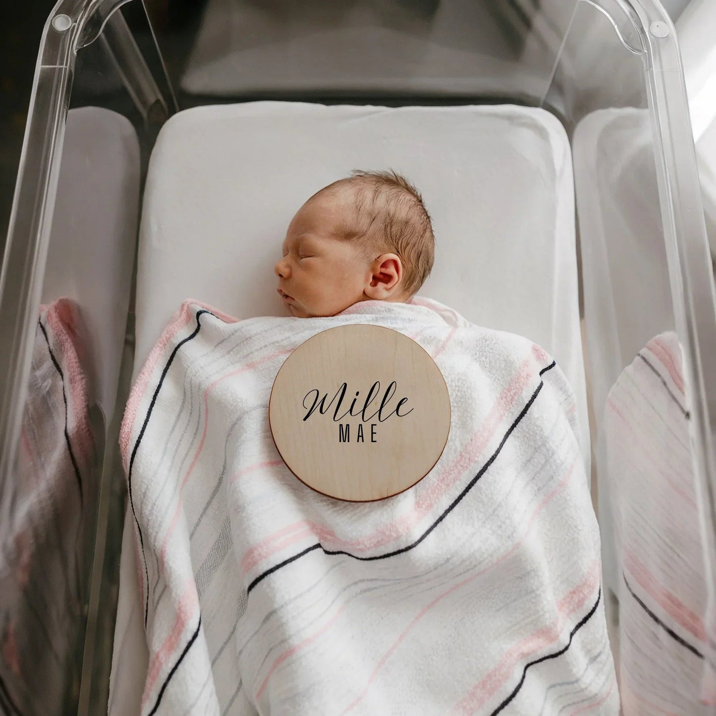 Custom Baby Arrival Announcement Sign, Baby Name With Birth Stats, Personalized Baby Announcement Sign, Sign for Hospital