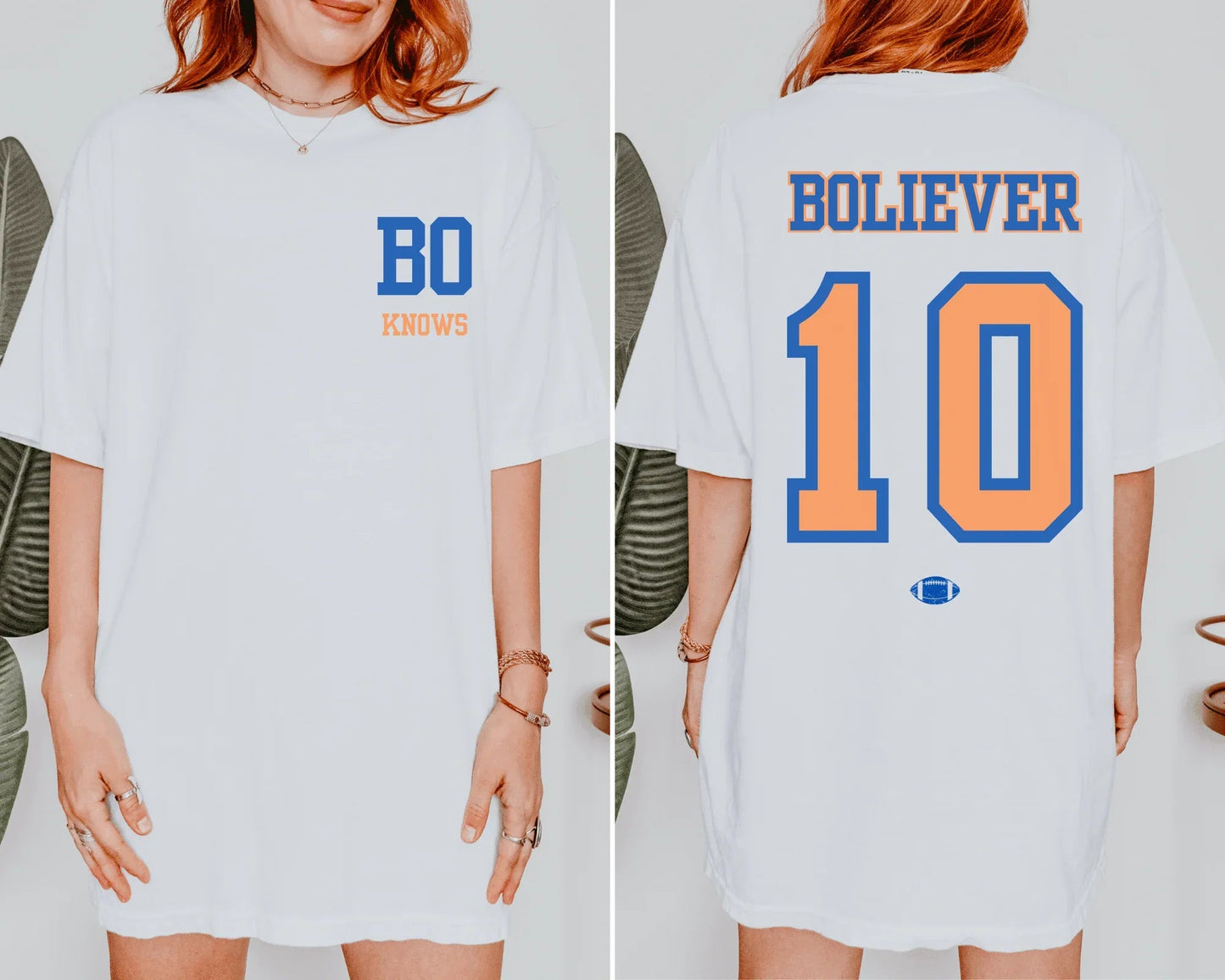 Bo Knows Bo Nix Denver Football Tee or Crewneck Sweatshirt