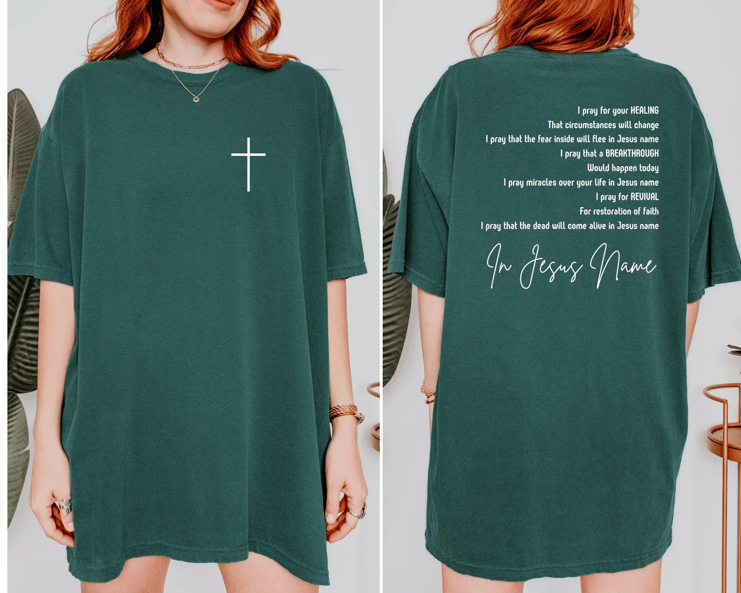 In Jesus Name Graphic Tee