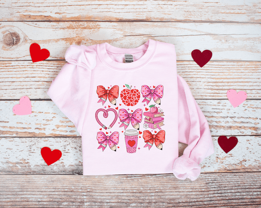 Teacher Valentine’s Day Sweatshirt | Teacher Love Crewneck | Valentine Teacher Gift | Cute Teaching Sweatshirt