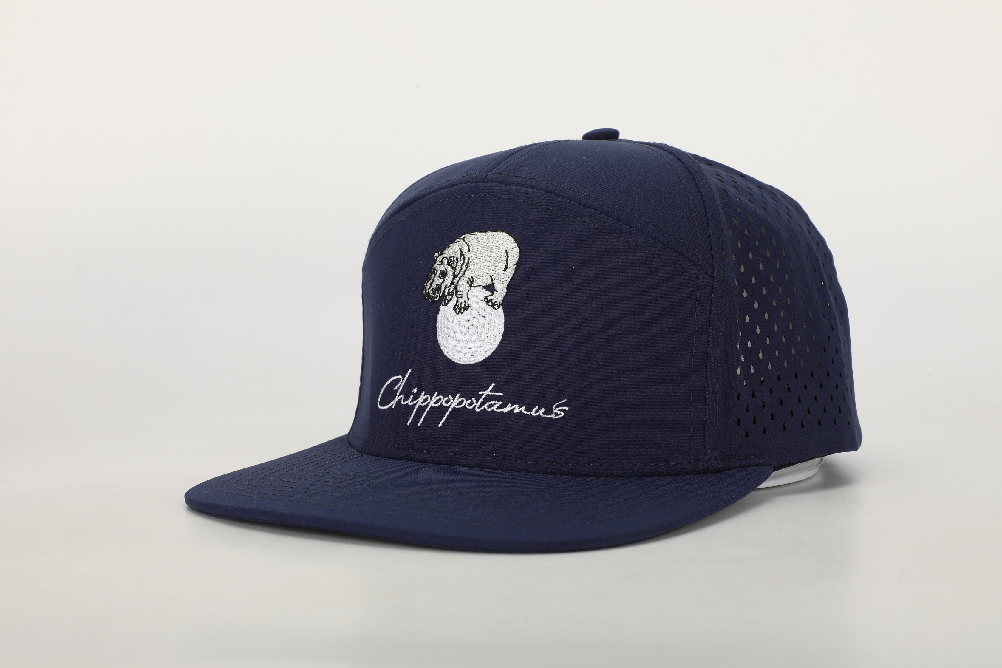 Blue hat