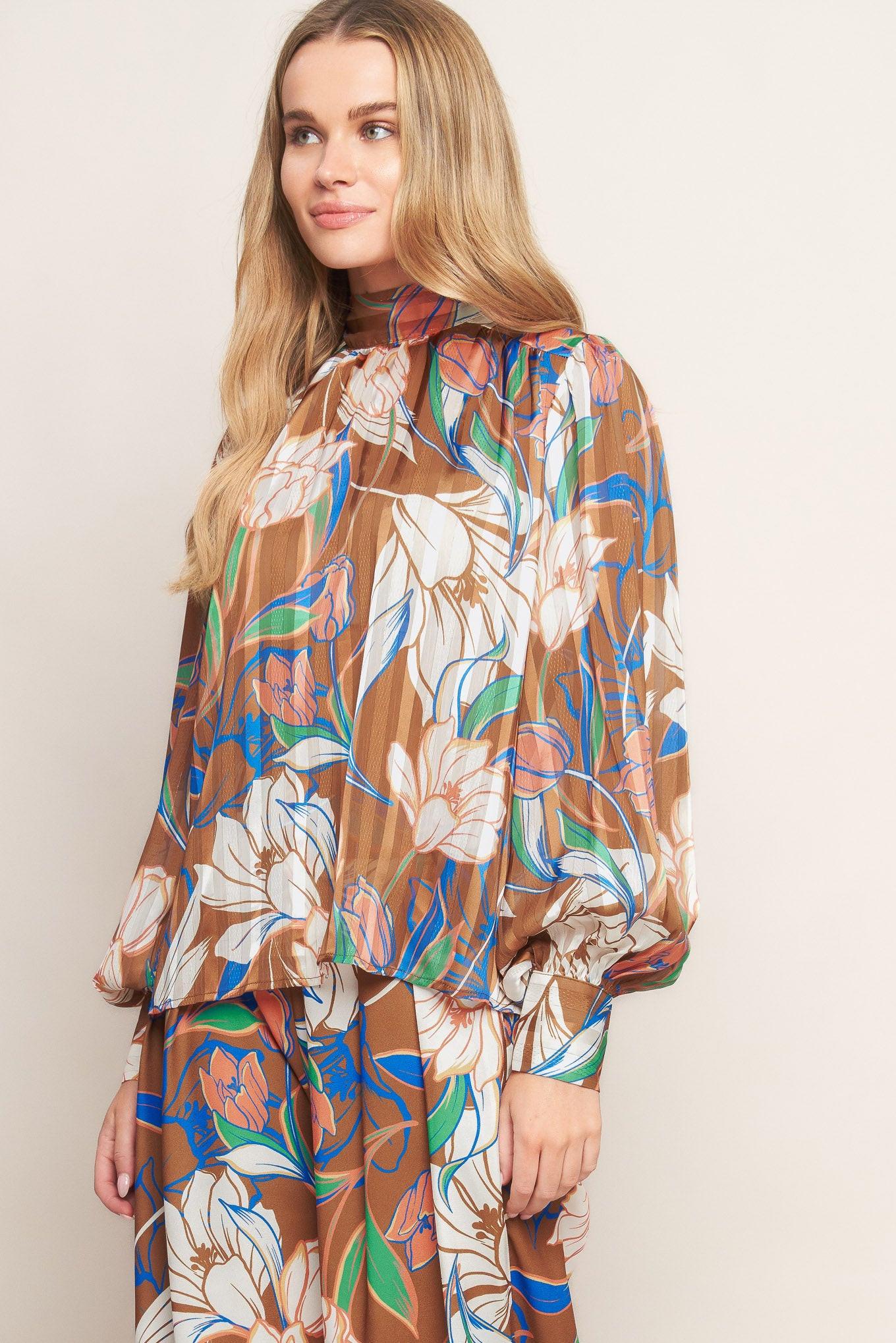 FOREVER BE WOVEN TOP