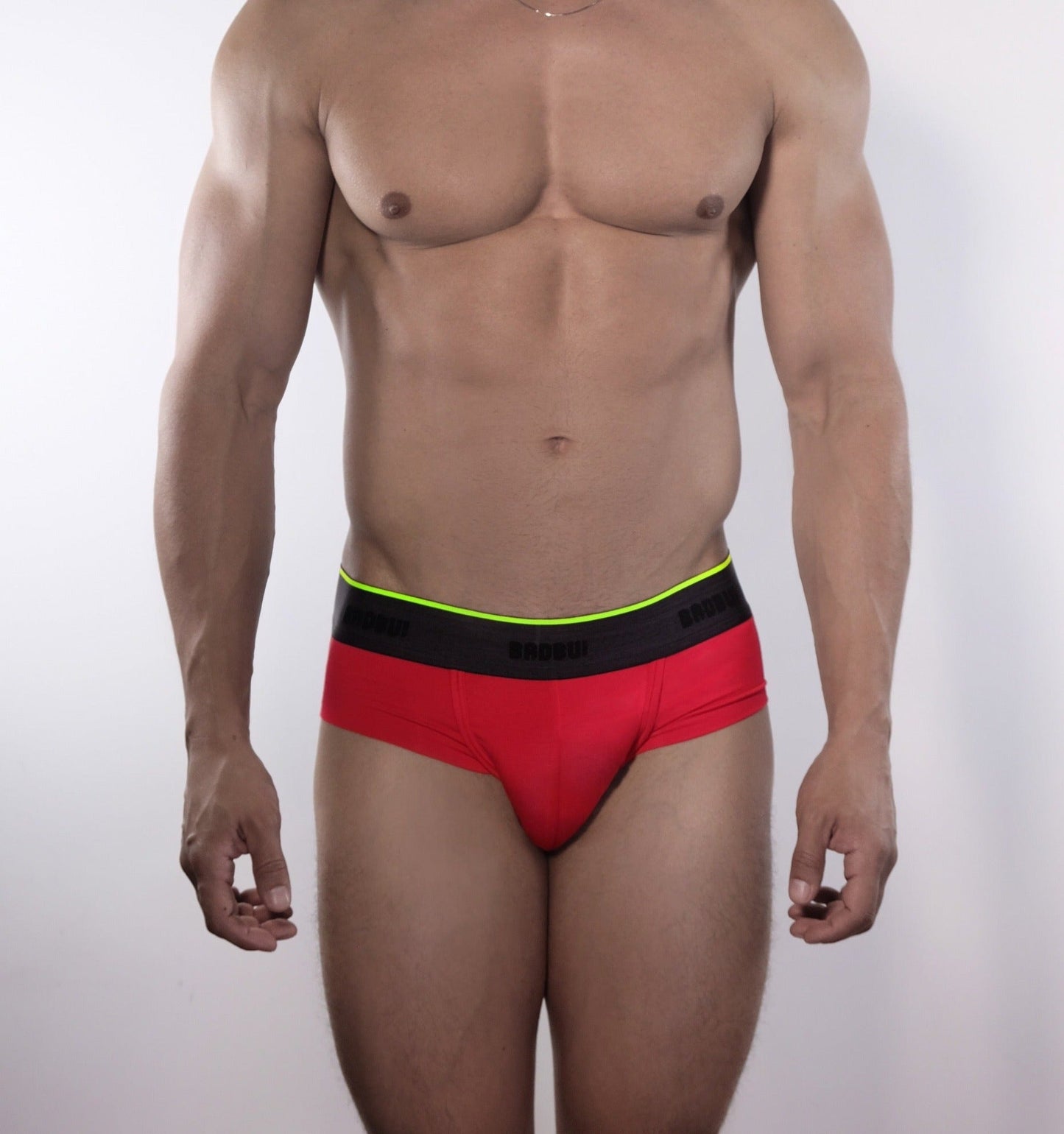 Micro Modal Flex Brief Colorblock- FIRE/ JET