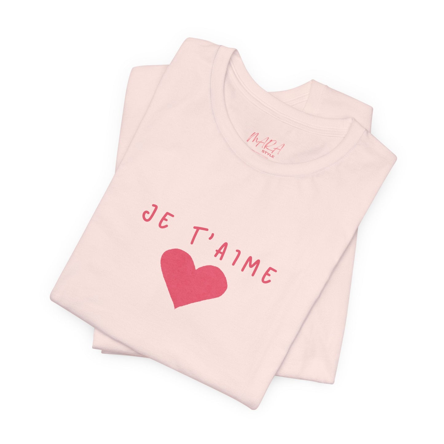 French Graphic Tee - Je T'aime T-Shirt