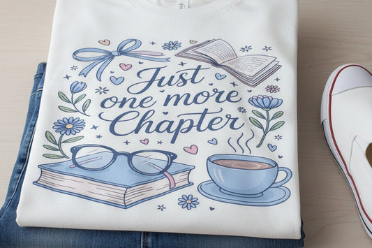Just One more Chapter shirt