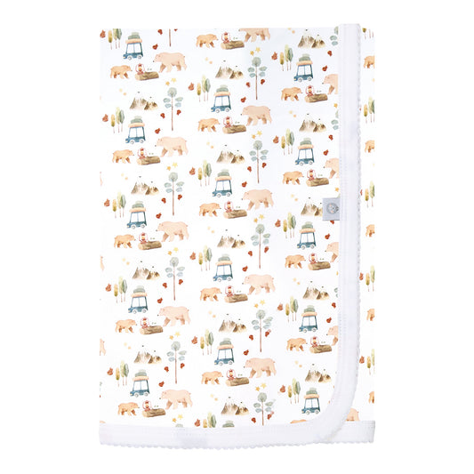 Forest Adventure Pima Cotton Baby Blanket