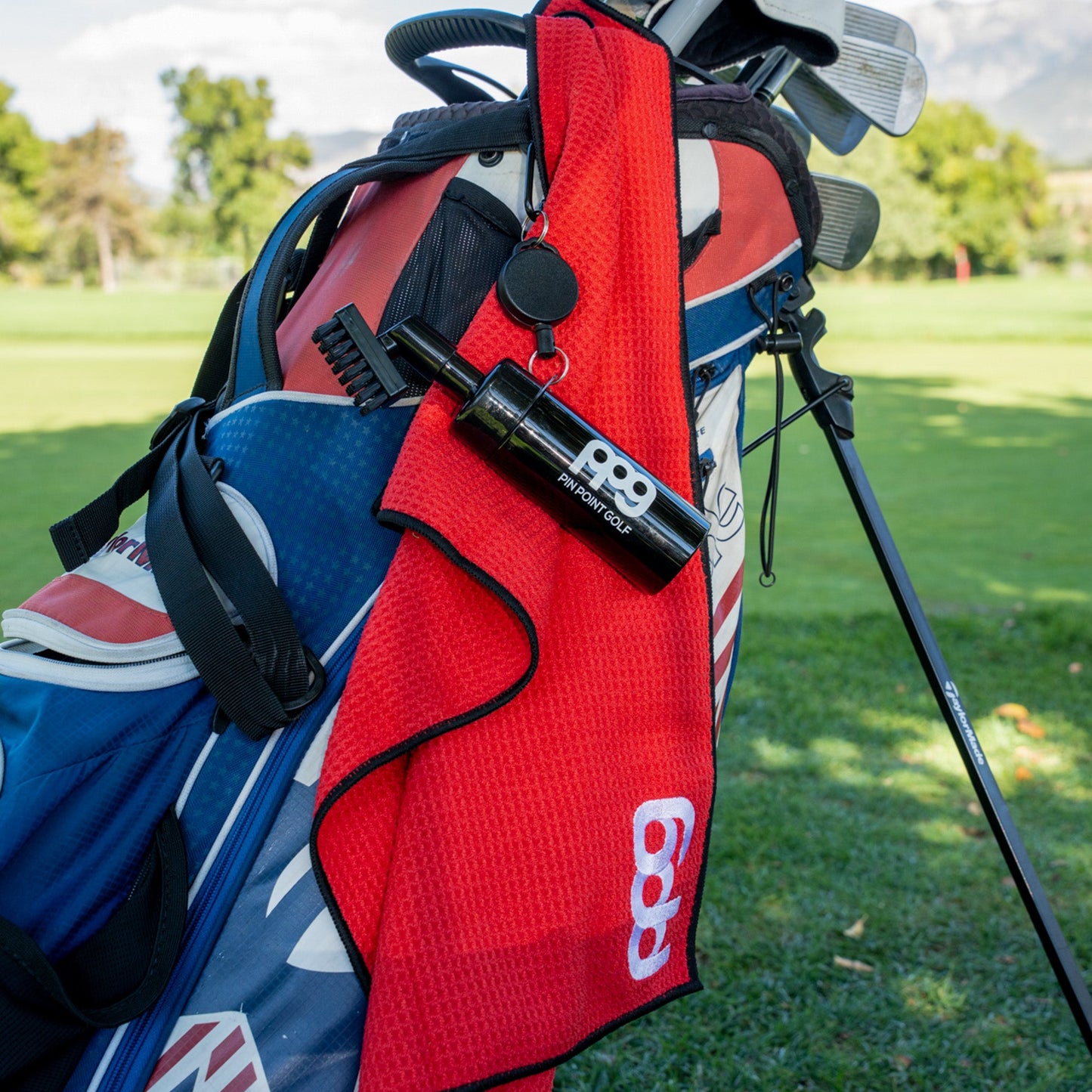 Magnetic Golf Towel Gray