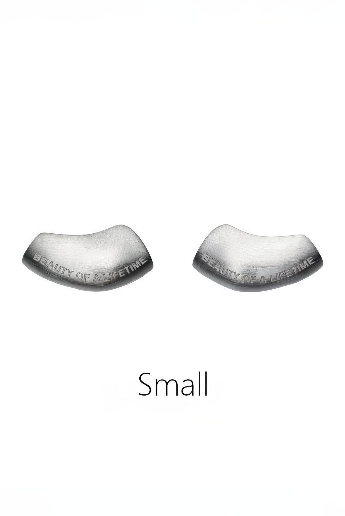 Modern Arc Earrings - Satin Finish Minimalist Jewelry,Unisex Style